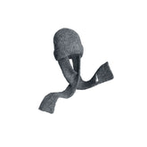 RELABEL Detachable Scarf Beanie Set