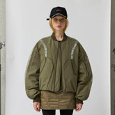 ORGANIC EMOTION Waterproof MA-1 Down Bomber Jacket