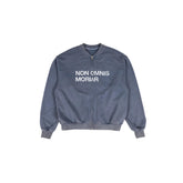 UNDERWATER Retro Washed Graphic Zip-Up Sweatshirt