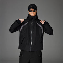 CATSSTAC Stormline Contrast Panel Zip Jacket