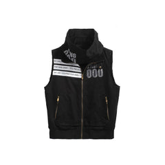 NOTHINGNESS WORLD Padded Funnel-Neck Zip Vest