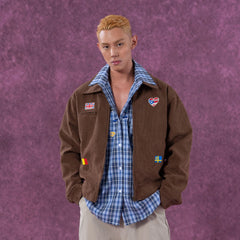 CLP Retro Patch Corduroy Jacket