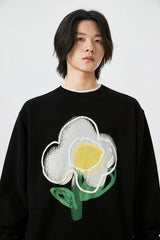 CONKLAB Fried Egg Flower Graphics L/S T-Shirt