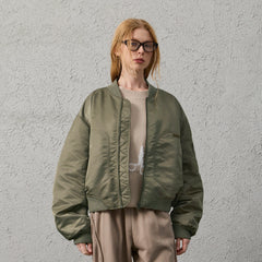 ORGANIC EMOTION Water-Repellent MA-1 Bomber Jacket