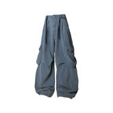 RELABEL Washed Multi-Pocket Utility Sweatpants
