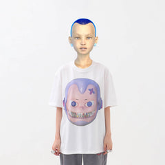 EMBRYO The Face Graphic T-Shirt White