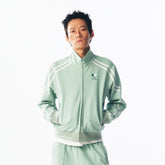 1997 POSTOFFICE Contrast Curved-Stripe Quick-Dry Track Jacket