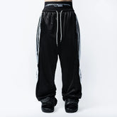 FVVO Wild Spirit Wolf Embroidered Pants