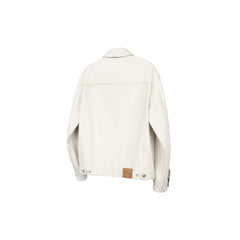 OKAYTHXBYE Distressed Houndstooth-Lined Frayed Jacket