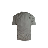 SSIN7 Essential Drape Texture Mock T-Shirt