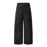 ESAIAS Harness-Lock Wool-Blend Wide-Leg Trousers