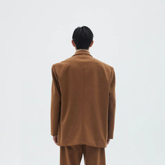 LEONSENSE Spliced Oversized Suit Jacket