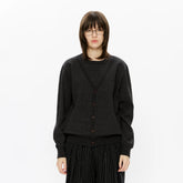 KREATE Essential Double-Layer Knit Cardigan