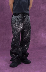 CLP Starlight Diamond Wide-Leg Jeans