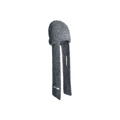 RELABEL Detachable Scarf Beanie Set