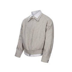 CATSSTAC Faux-Layer Zip Jacket