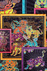 MASH UP ASIA Mythic Beast Quartet Decorative Art Print