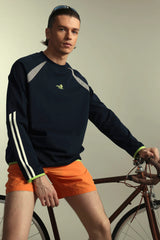 UMAMIISM Side Stripe Raglan Quick-Dry Long-Sleeve Tee