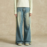 BONELESS Contrast Washed Jeans