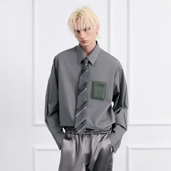 FACEONLAB Slanted Striped Zip Tie