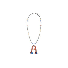 NERHI Tribal Wool Pendant Necklace