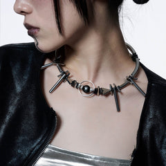 ILLUSORY Blackhole Mech Necklace