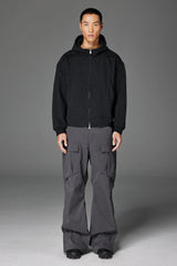 CATSSTAC Curved Panel Double-Zip Hoodie