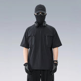 SILENSTORM Tactical Mesh-Back Zip Pocket T-Shirt