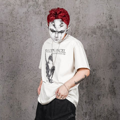 UNDERWATER Fallen Angel Distressed T-Shirt