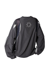 RELABEL Contrast Paneled Quick-Dry Long-Sleeve Tee