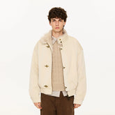 KREATE Faux Fur Lining PU Jacket