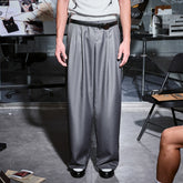 455EMBLE Pleated Wide-Leg Trousers