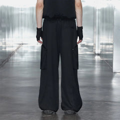 49PERCENT Embroidered Arrows Cargo Suit Pants