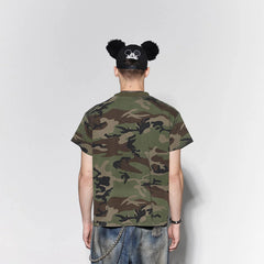 DND4DES Graffiti Camo Rivet T-Shirt