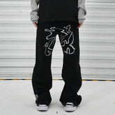 VINKID Flock of Doves Graphic Jeans