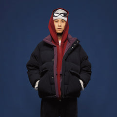 BANANA CLUB Reversible Snap Puffer Jacket