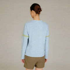 URBAN+FOREST Speckled Reflective Stripe Long-Sleeve Tee