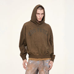 EGOFETCH Distressed Washed Hoodie