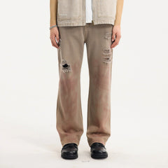 BONELESS Distressed Utility Carpenter Pants