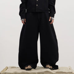DND4DES Essential Wool-Blend Baggy Pants
