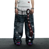 DND4DES Playful Print Baggy Trousers