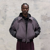 ALVNG AR ANTS Tucked Pleats Saber Sleeve Jacket