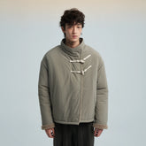 SAME FLOW Reversible Fleece-Lined Puffer