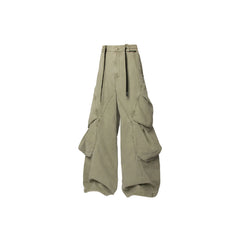 RELABEL Multi-Pocket Panel Drawstring Pants