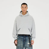 CATSSTAC Totem-Trimmed Kangaroo Pocket Hoodie