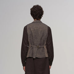 ILNya Nieternite Nifutur Deconstructed Paneled Belted Vest