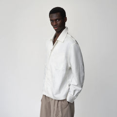 OPICLOTH Cotton-Blend Patch-Pocket Jacket