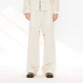 KREATE Tencel-Linen Straight-Leg Pants