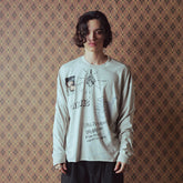 RICHILL Sketch Crewneck Long-Sleeve Tee