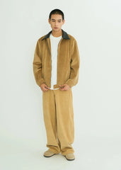 WIID Contrast Collar Corduroy Jacket